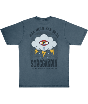 Gripens Kompani Sorggardin Ryggmotiv - Oversized Heavy T-shirt